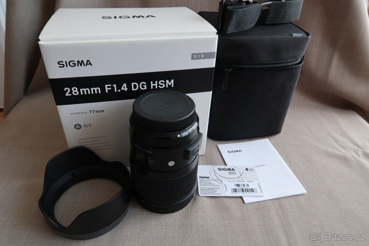 Sigma 28 / 1,4 DG HSM Art pro Canon