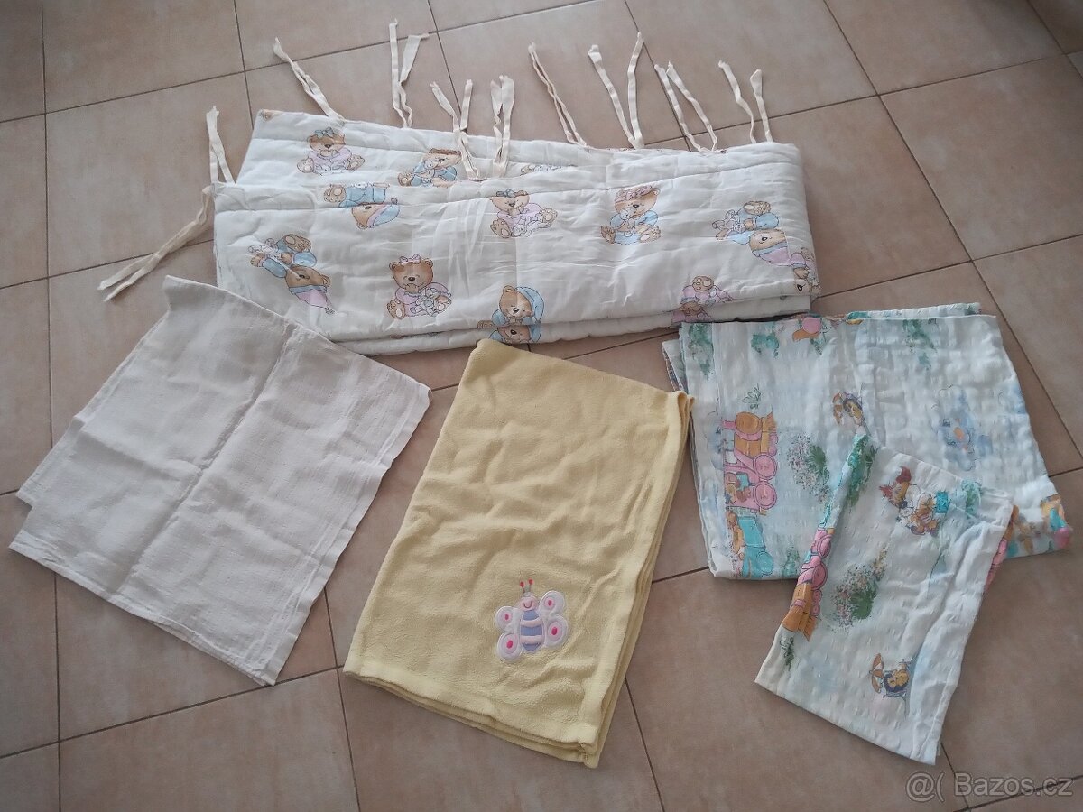 Dětské povlečení do postýlky 120x60cm