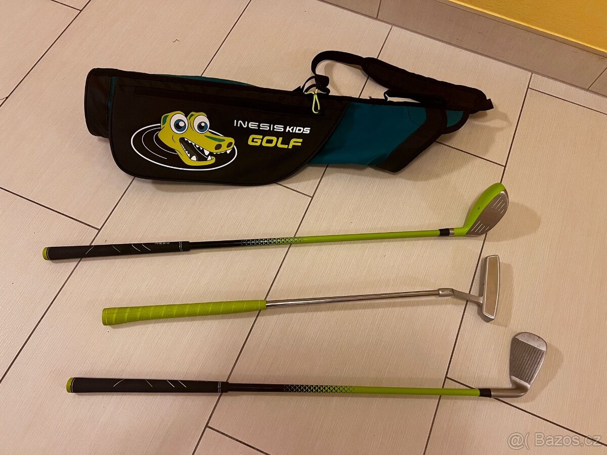 Prodám dětský golfový set LEVÁK 5-7 let