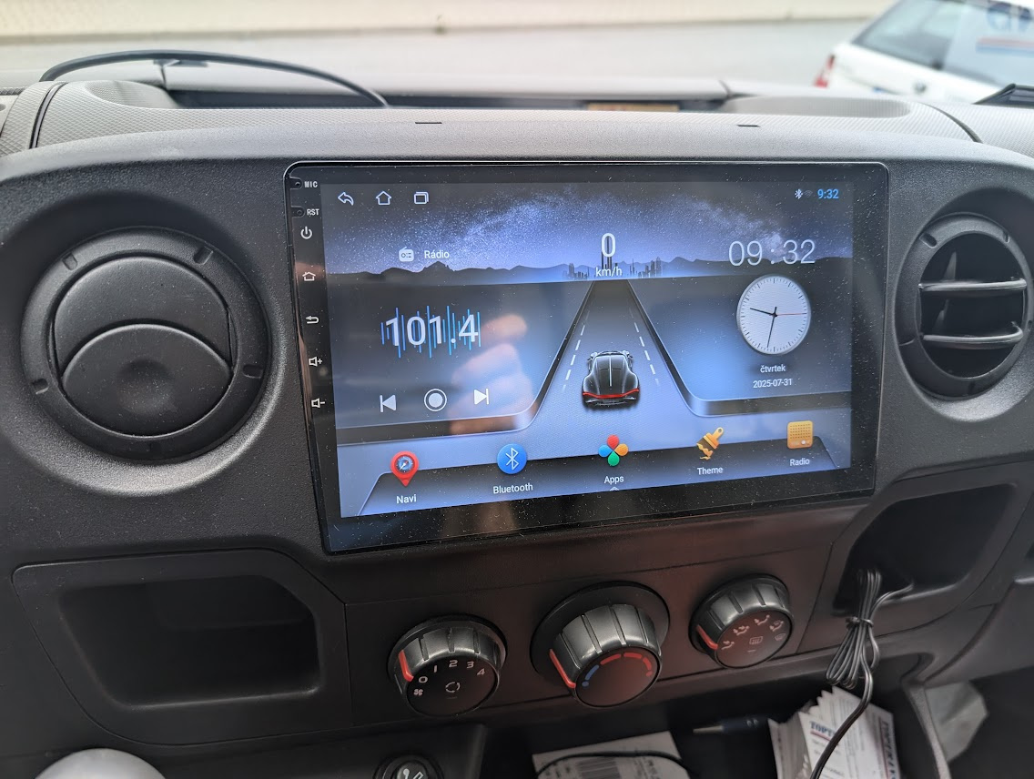 Autoradio Opel Movano