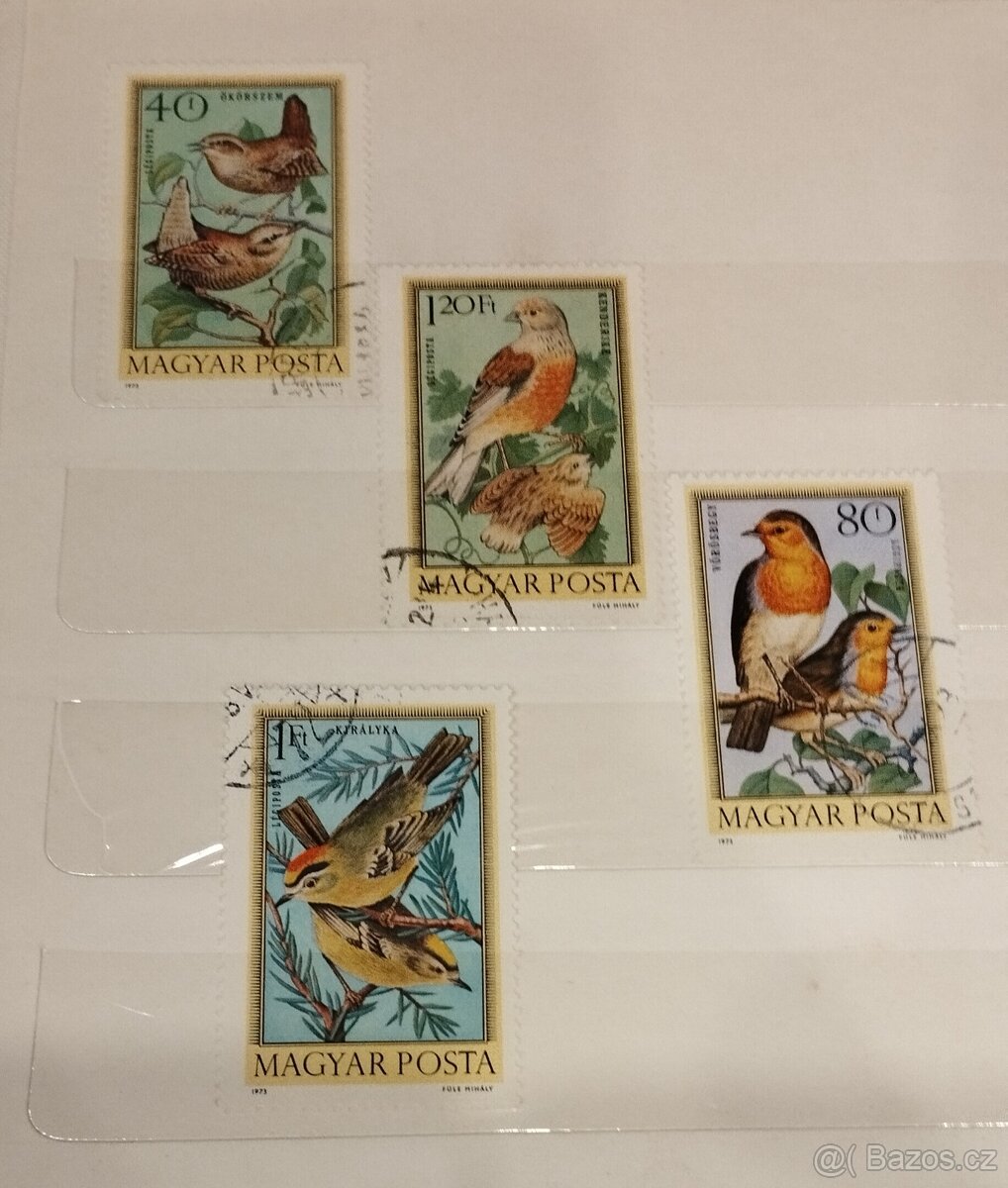 Žbirka známek z dětství 4x album č 2