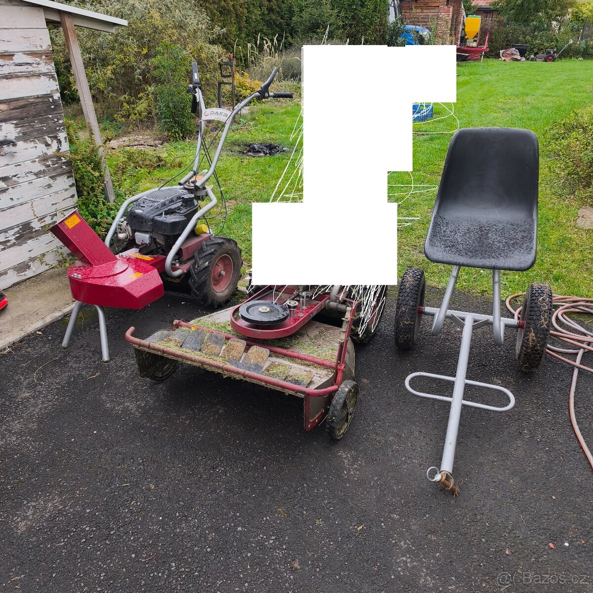 Dakr FD2 + drtič větví + mulčovač + radlice na sníh