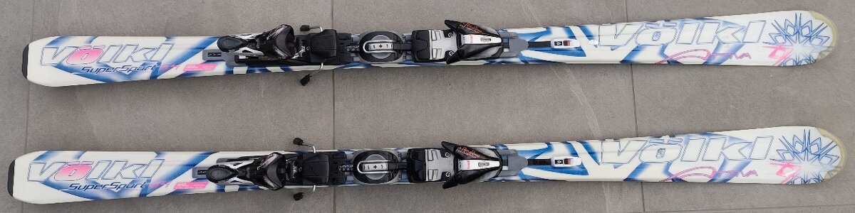 Dámský lyžařský set: Lyže Völkl 161 cm + Boty Nordica (42-42