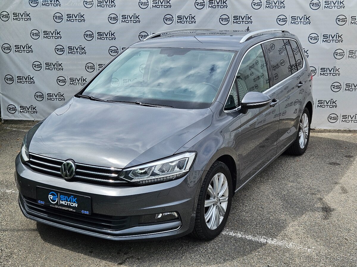VW Touran HIGHLINE 2.0TDI 110kW DSG ACC LED ALCANTARA 2019