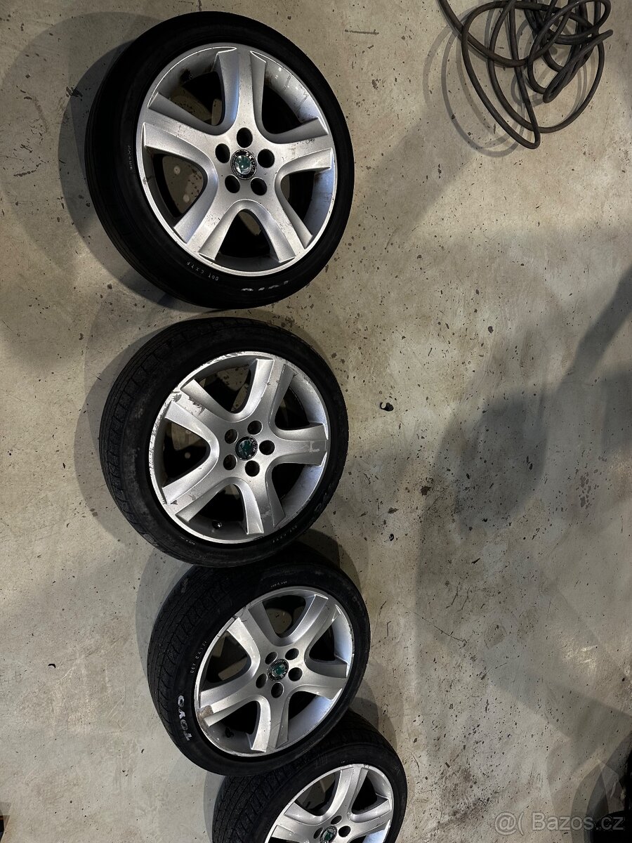 Alu kola Škoda 5x100 R16