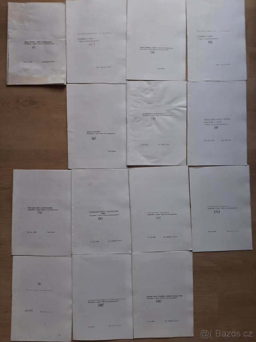 Sešity na téma Úvod od anthroposofie