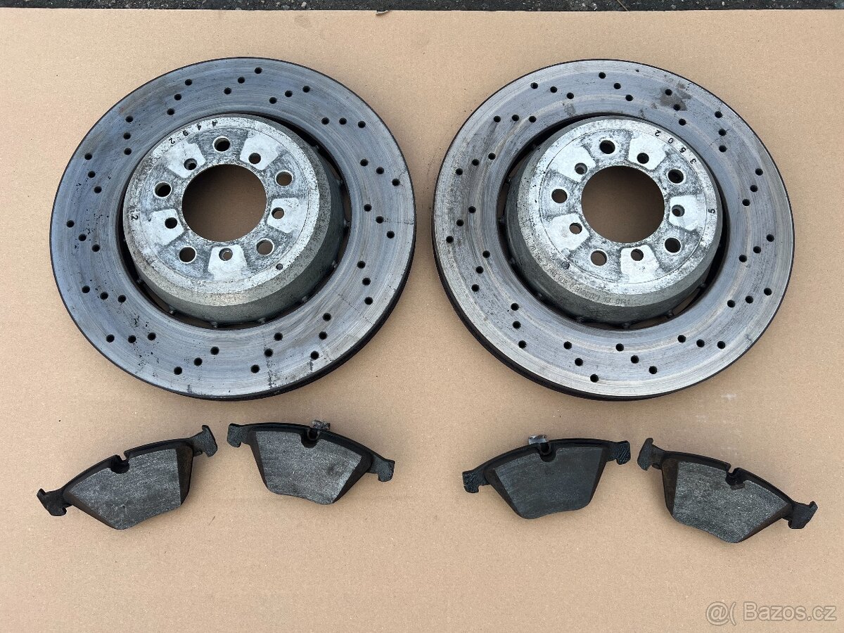 BMW E90/E92 M3 přední brzdy kotouče + destičky