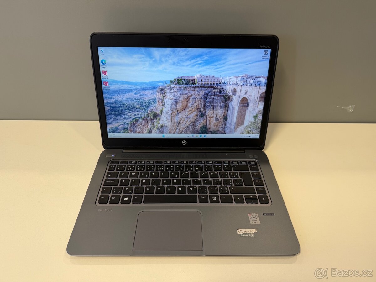 HP EliteBook Folio 1040 G1 i5/SSD – kovový