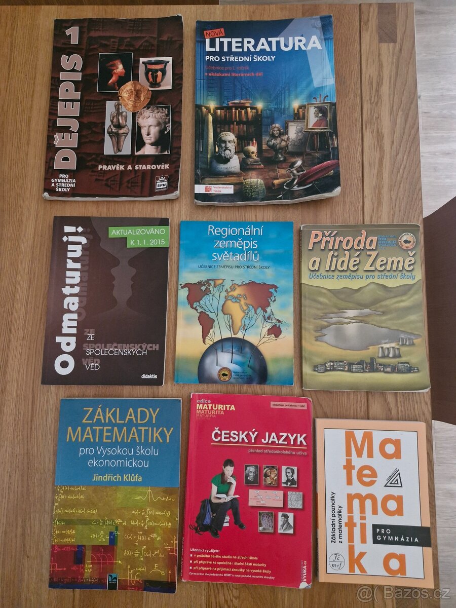 Učebnice pro gymnáziá a SŠ