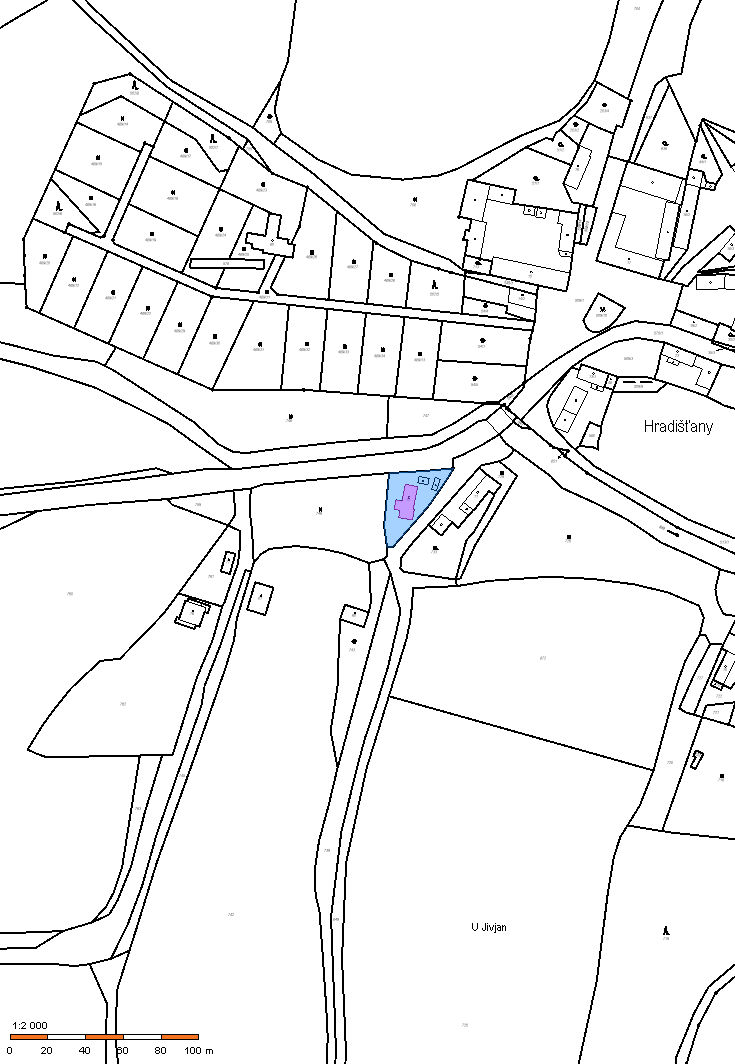 stavební parcela 814m2-Honezovice-Hradišťany /plzeň-jih/