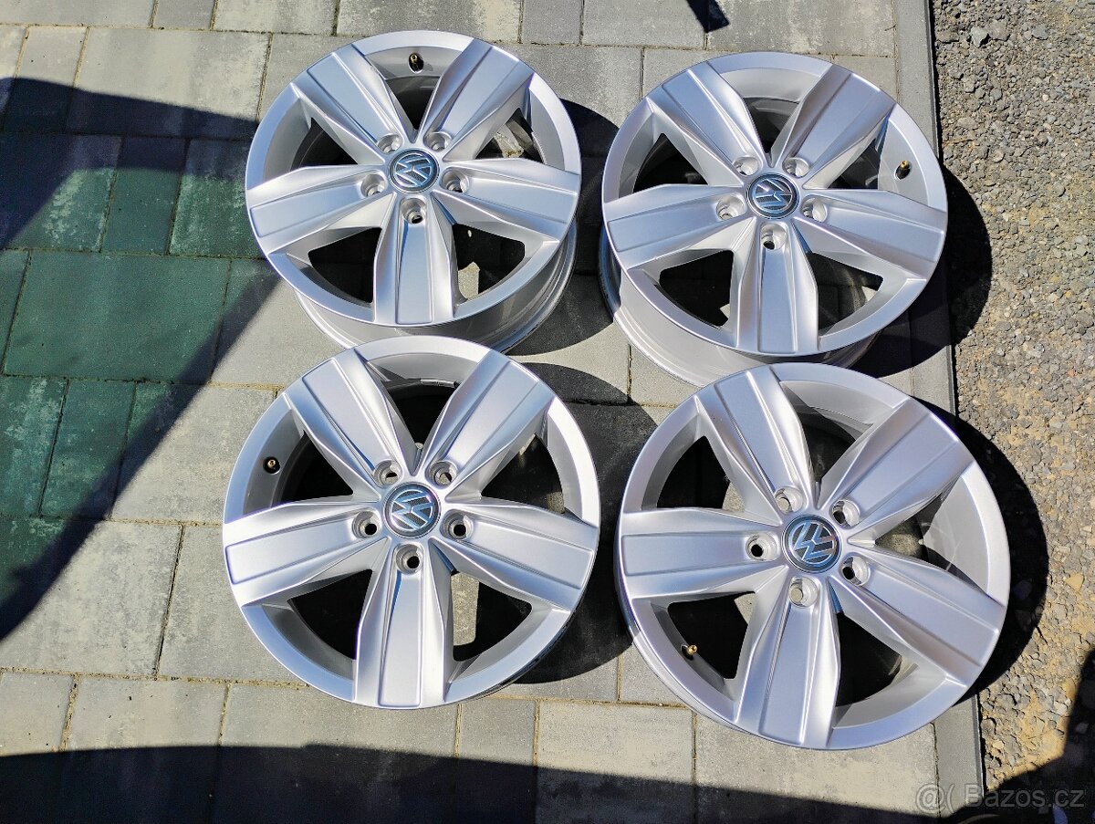 Alu kola 5x112, 6Jx16, ET50, originál VW.