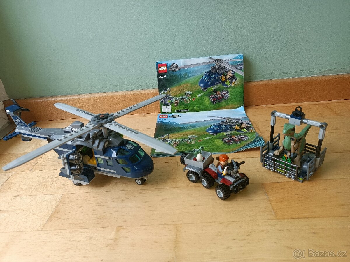 LEGO Jurassic World 75928 Pronásledování Bluea