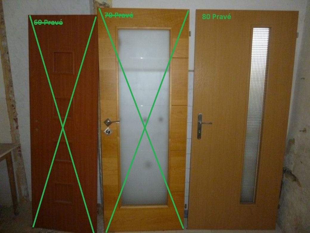 VNITŘNÍ, INTERIÉROVÉ DVEŘE