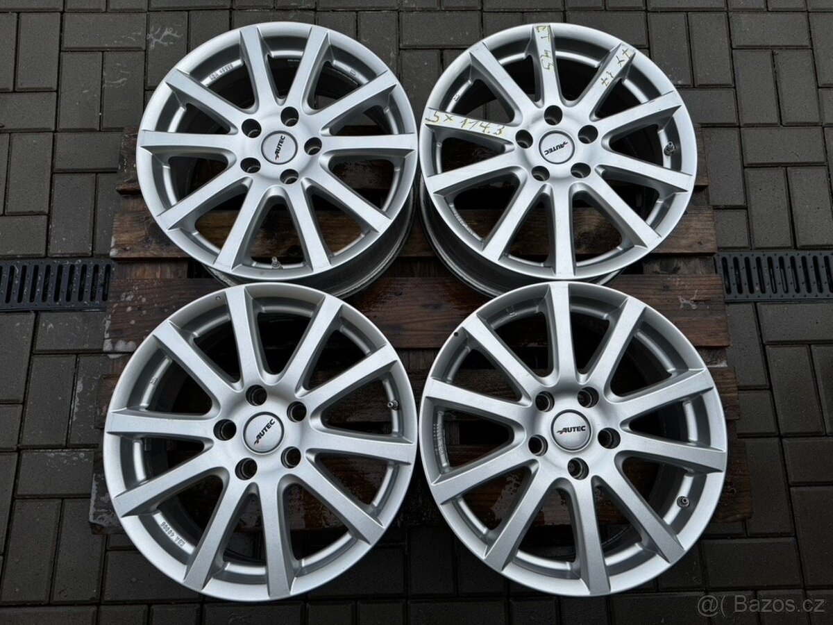 Alu kola, disky r17 5x114,3 Autec