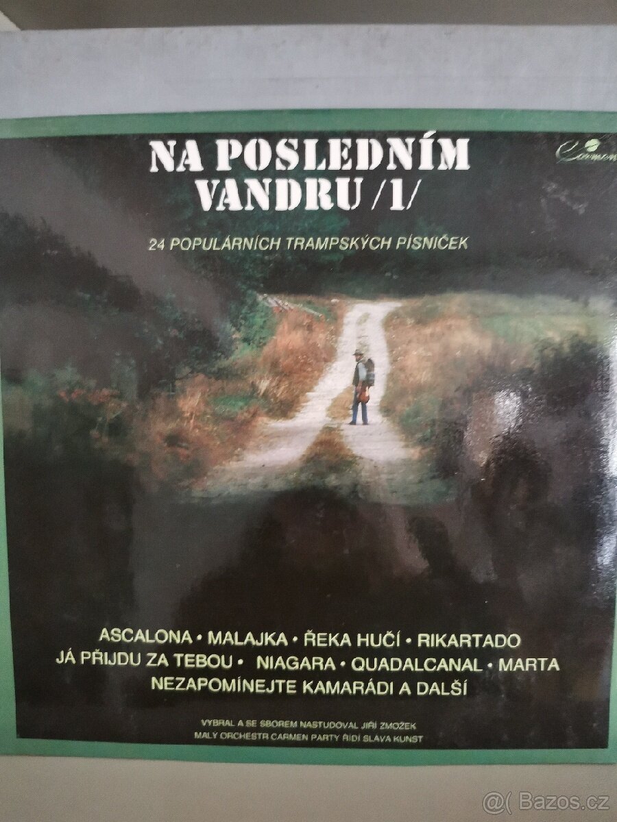5LP Na posledním vandru 1-5 gramo desky vinyl
