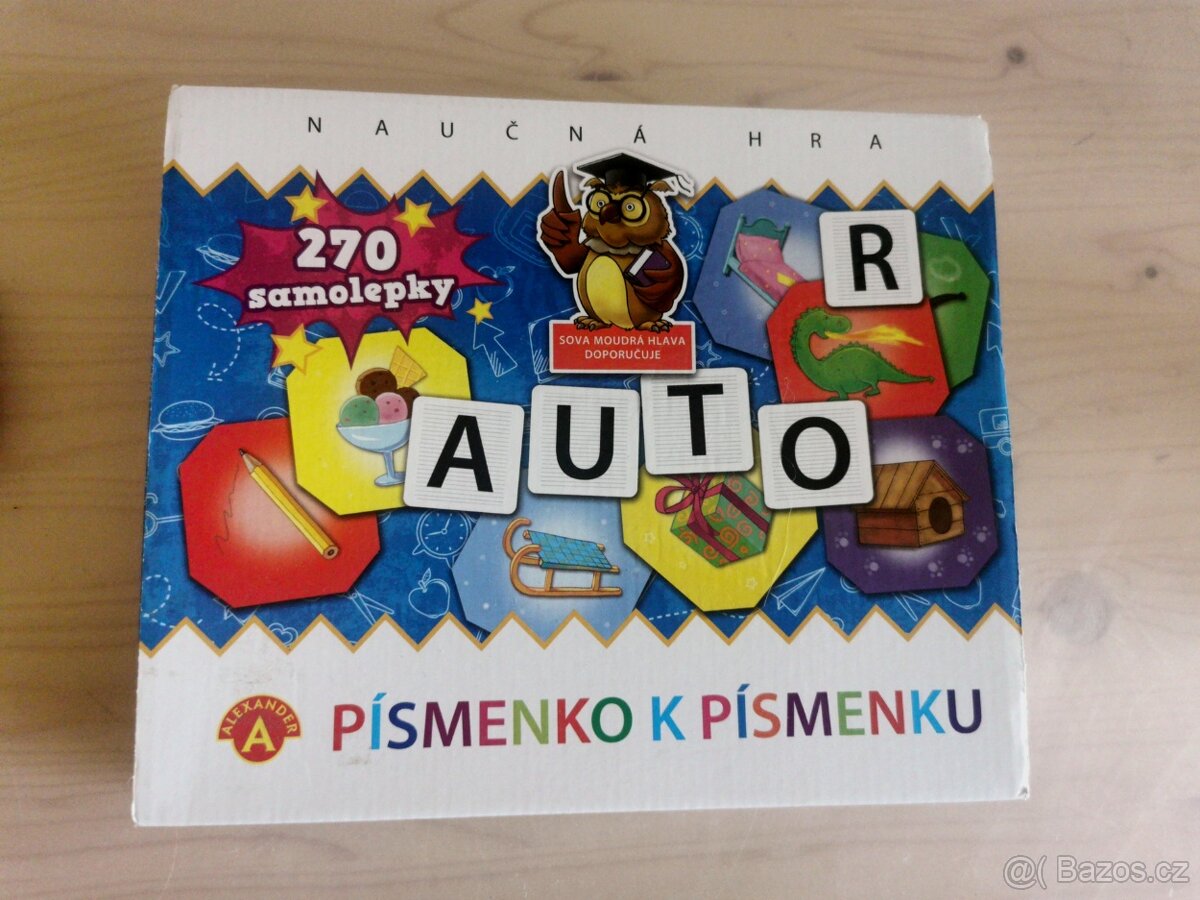 Písmenko k písmenku - naučná hra