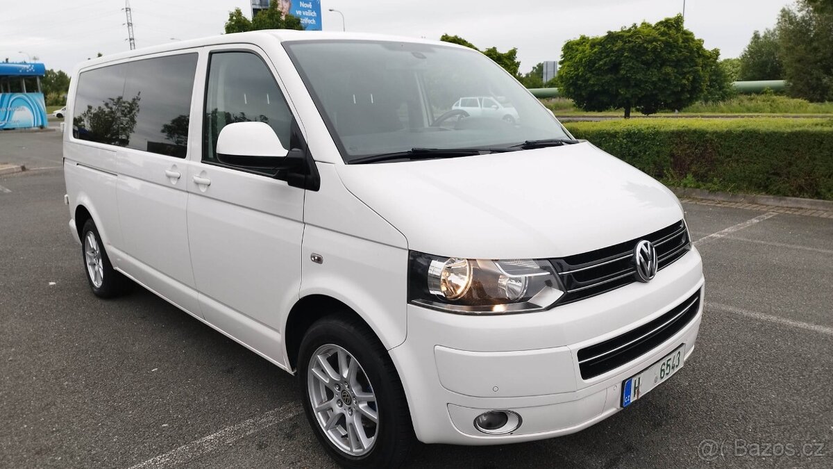 VW TRANSPORTER T5.1 2.0TDI 103KW LONG 5/6 MÍST R.V.2013