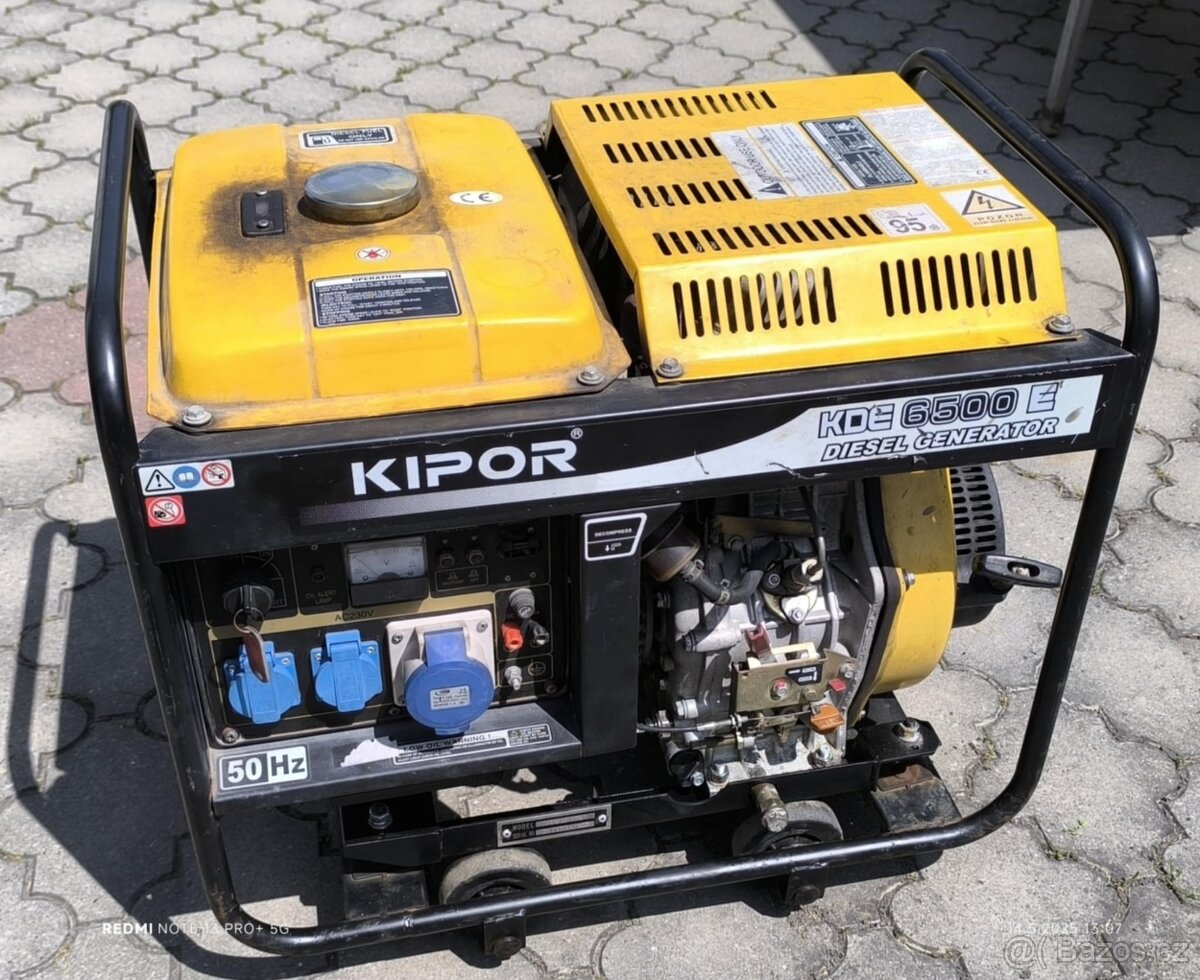 KIPOR kde 6500 E
