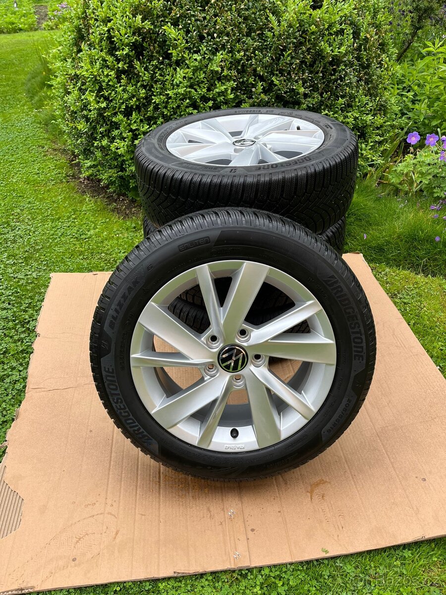 Prodám sadu alu kol originál vw, na golf 7 R16