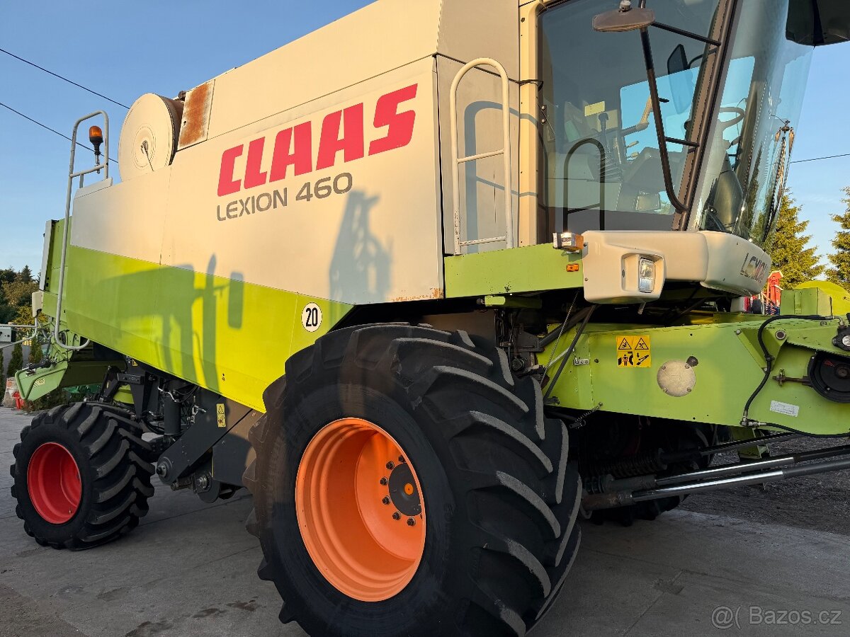 Sklizeci mlaticka kombajn Claas Lexion 460 V750