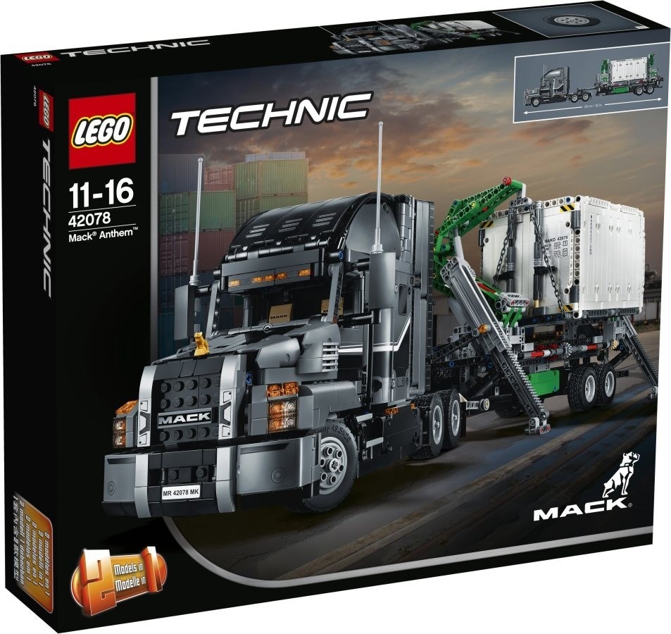 Nerozbalená stavebnice Lego technic 42078 Mack