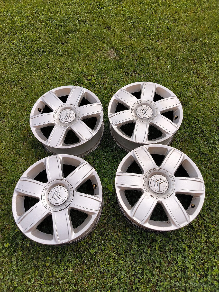 4 org. ALU kola CITROEN 16´, 4x108, C4, PICASO, C5