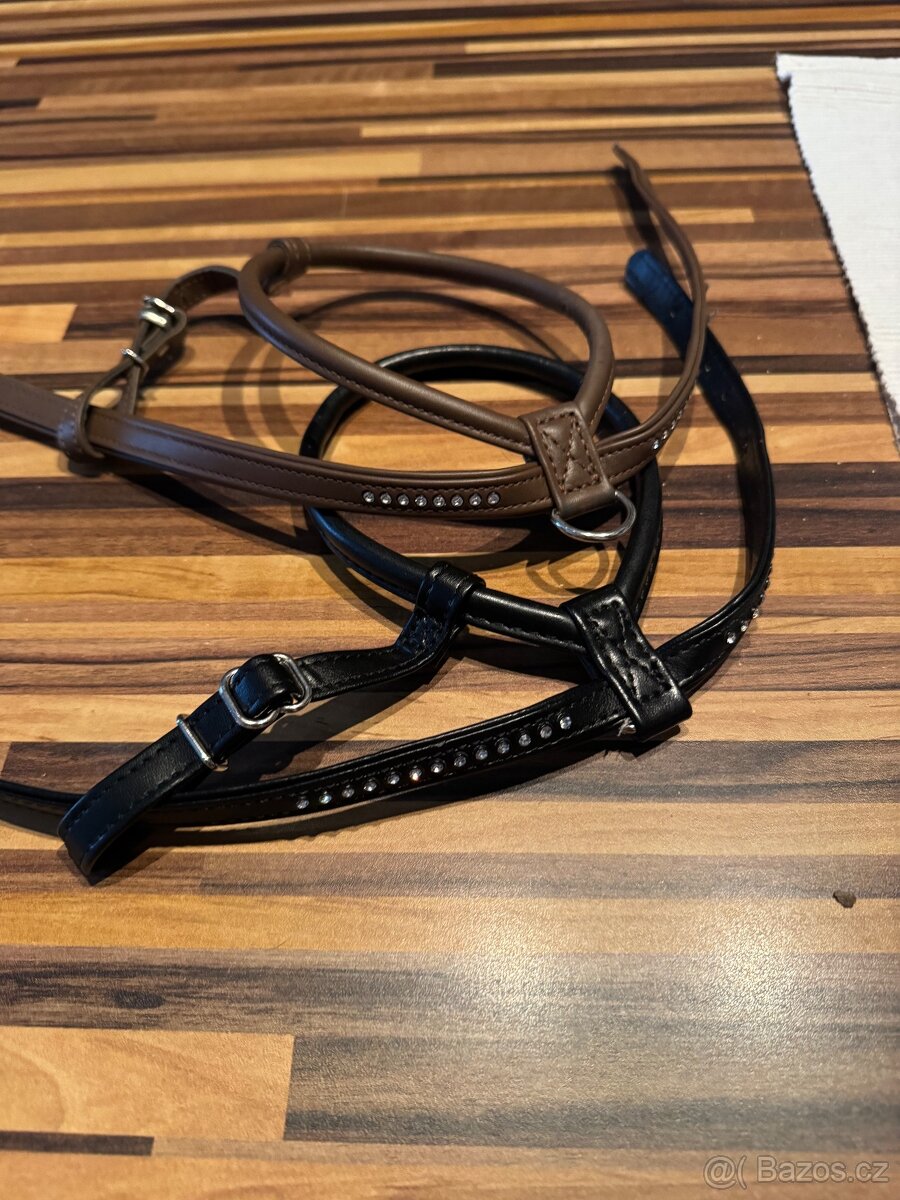 Kšíry hunter s hnědé a černé