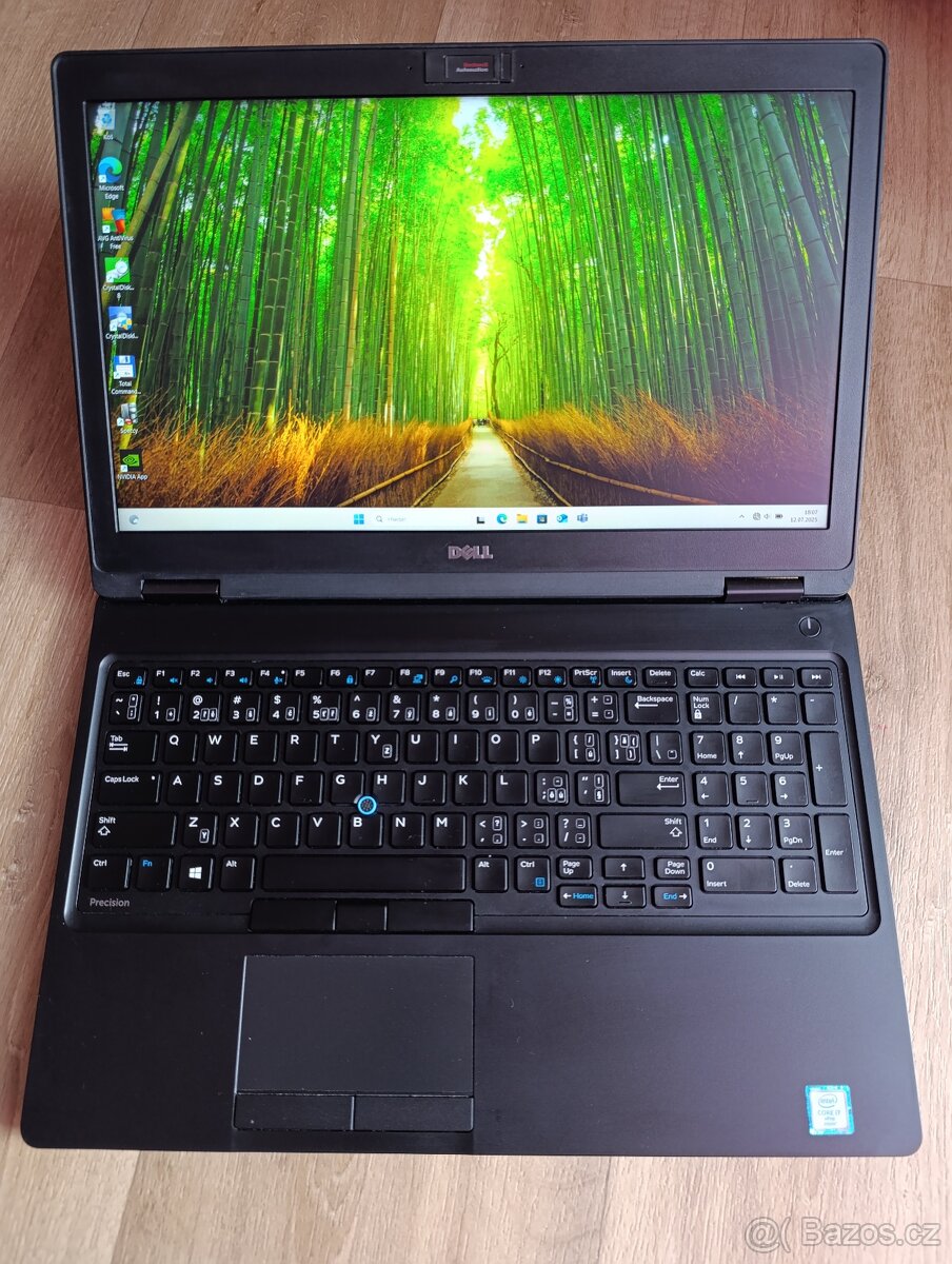 Dell Precision 3520/15,6“/I7 6820HQ/SSD NVMe512GB/RAM16/2xGK
