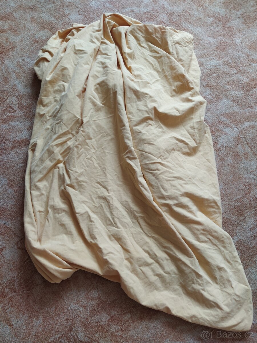 2ks jersey prostěradlo na velkou postel