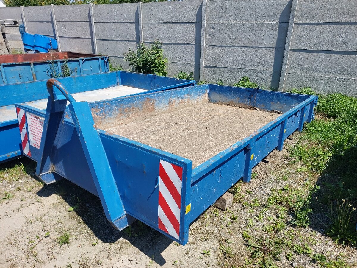 Suťový kontejner, hákový kontejner