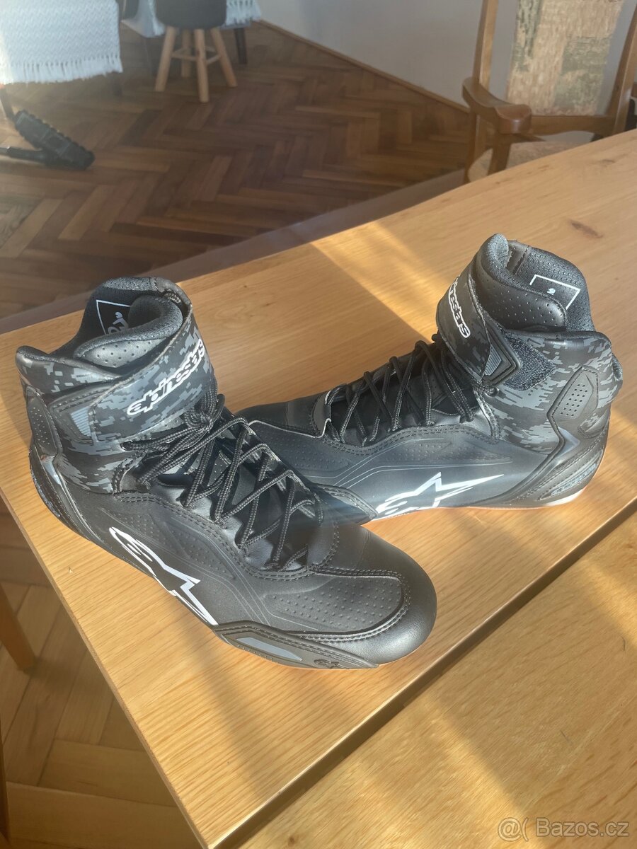 Prodám zánovní boty na motorku ALPINESTARS FASTER-3