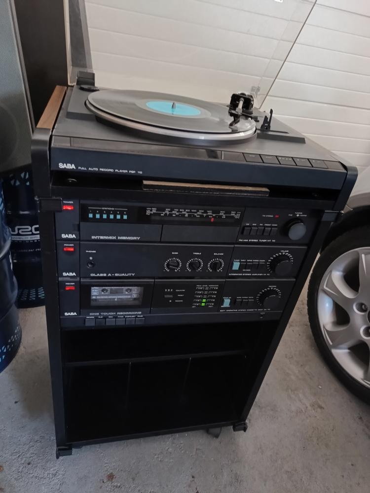 SABA věž Vintage HiFi Made West-Germany