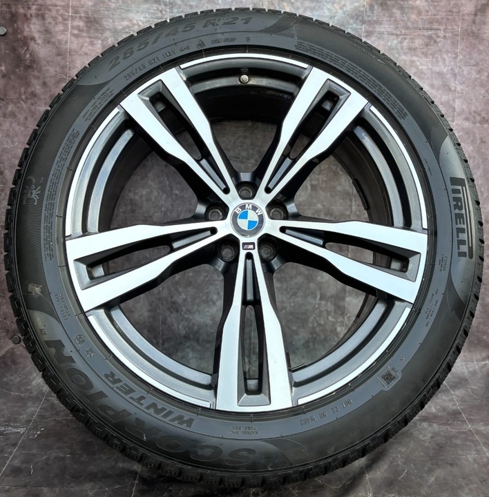 Originální Alu kola BMW X7 G07 285/45/21 letní TOP STAV