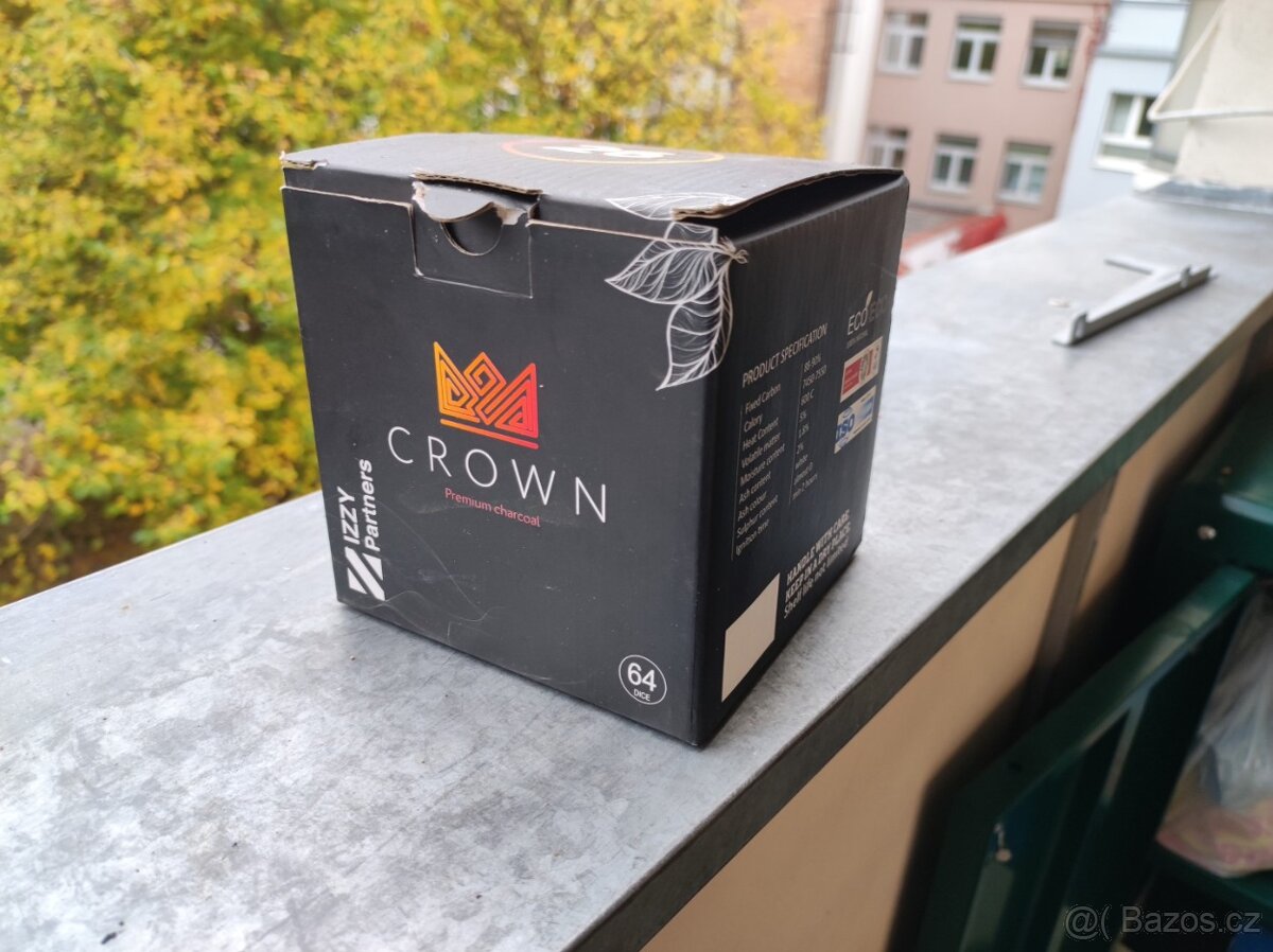 Uhlíky do vodní dýmky CROWN