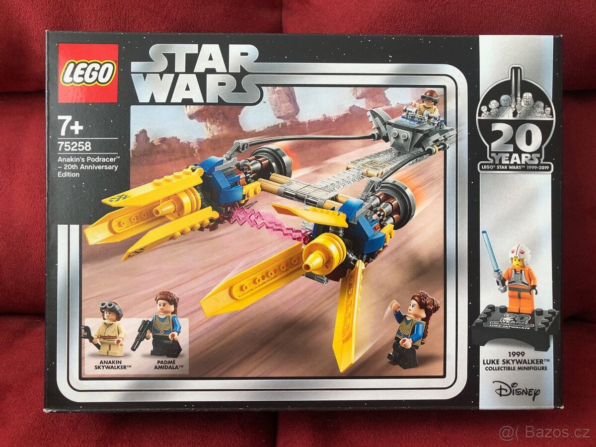 LEGO Star Wars 75258 Anakinův kluzák - Bez figurek