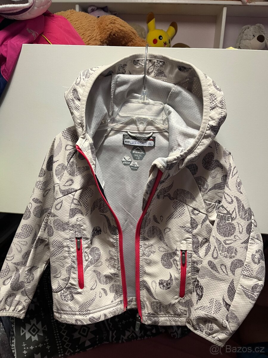 Softschellová dětská bunda vel.104