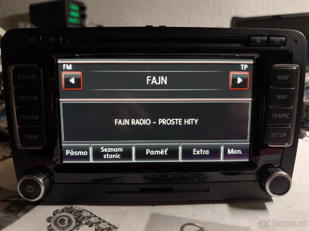 VW RNS510 1T0035680D LED aktualizované