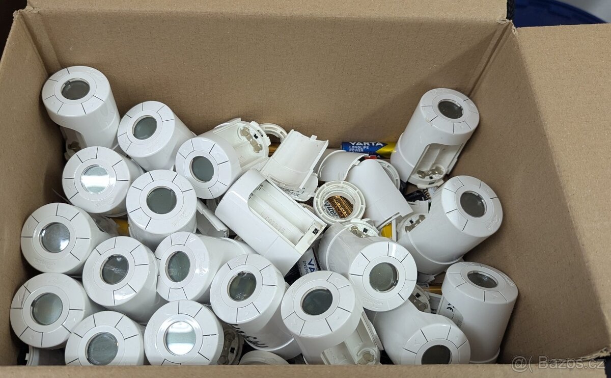 Termohlavice na radiátory, Danfoss bezdrát s přechodkama