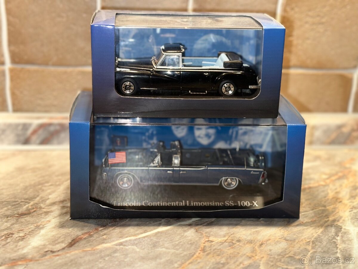 Prezidentské automobily Atlas 1:43