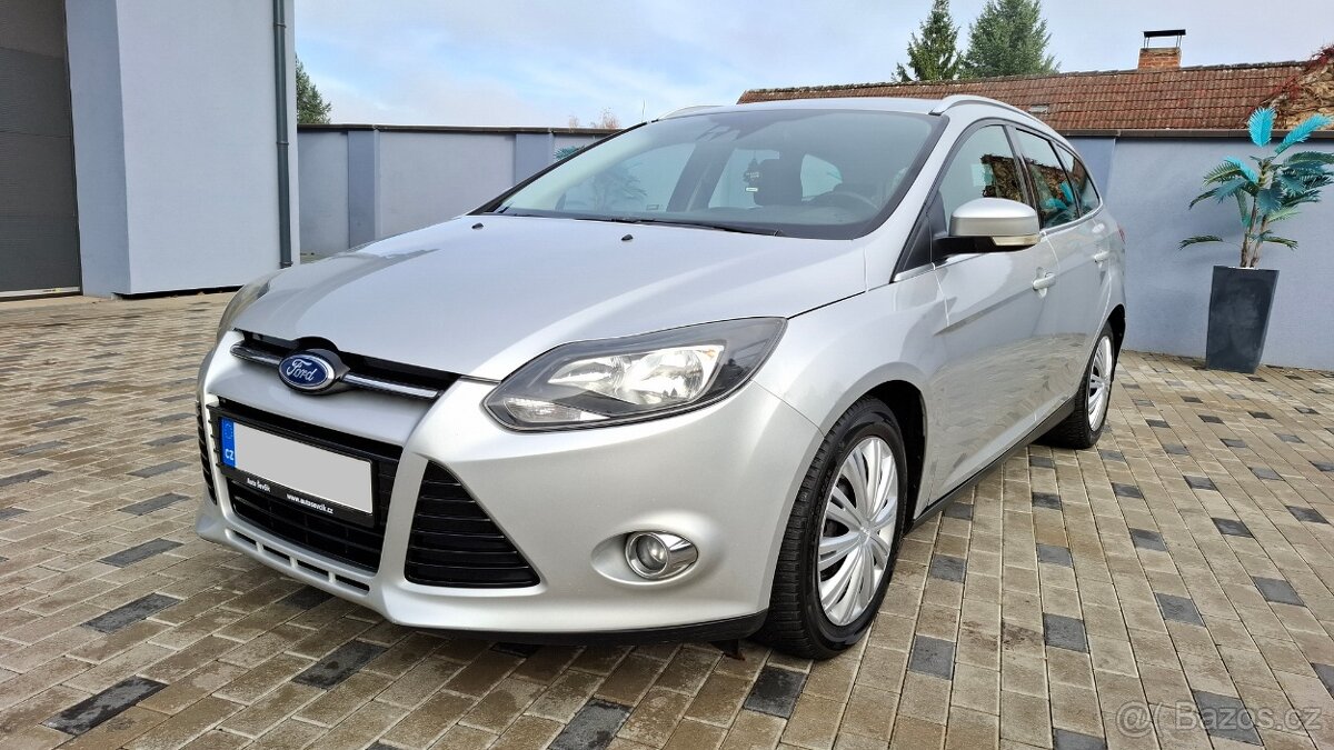 Ford Focus III Kombi 1,6 TDCi - 85kw. Nová STK - SLUŠNÝ STAV