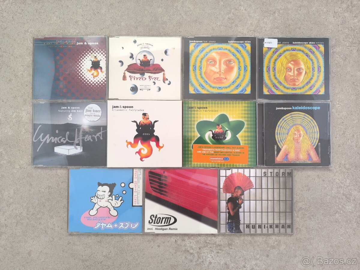 JAM & SPOON / STORM - Alba a maxi singly (11 ks)