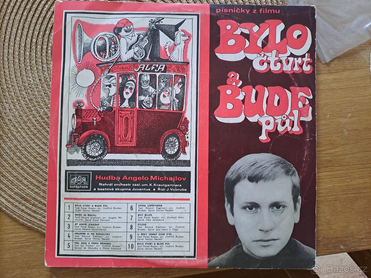 Michajlov, Ondráček a Schneider  Kubišová, Golden kids- LP