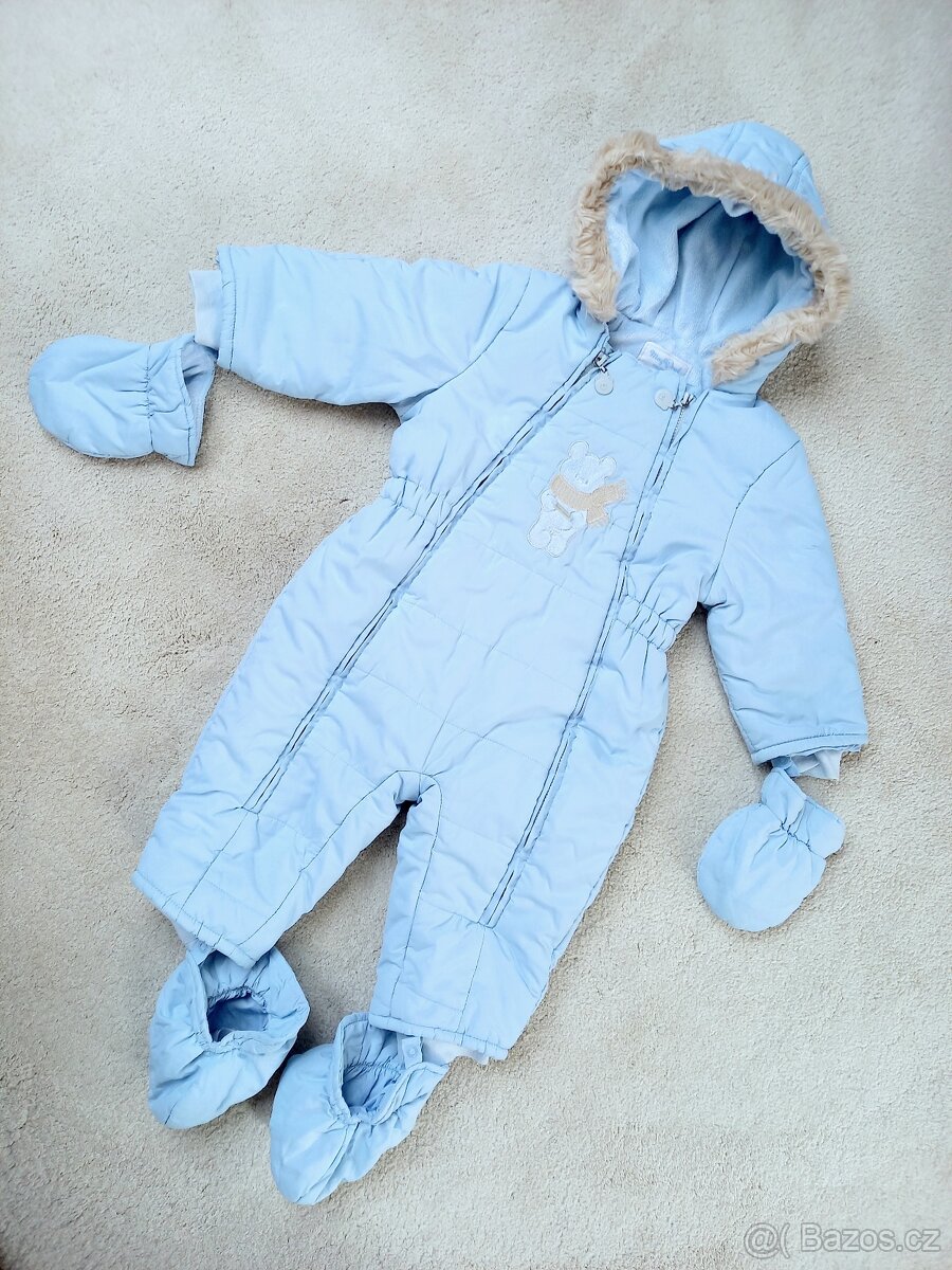 Modrá zimní kombinéza MAYORAL vel.74