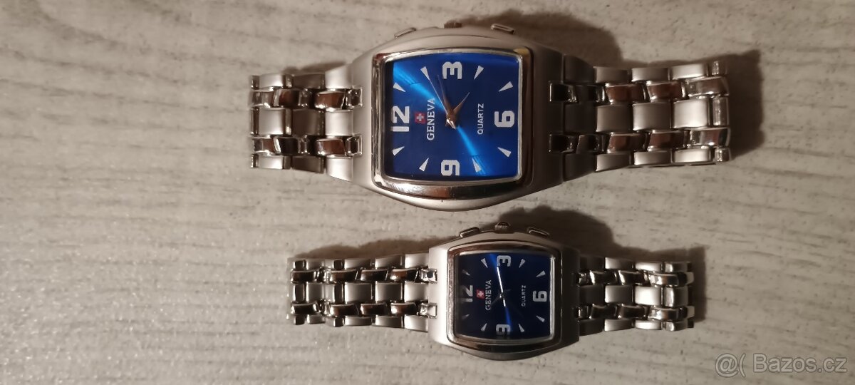 Damske a panske hodinky Geneva Classic Collection Quartz