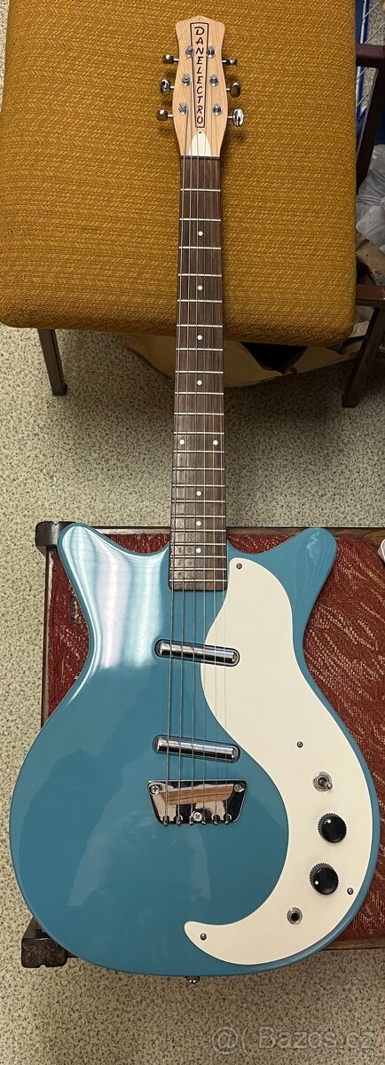 El. kytara Danelectro 59 Aquamarine blue