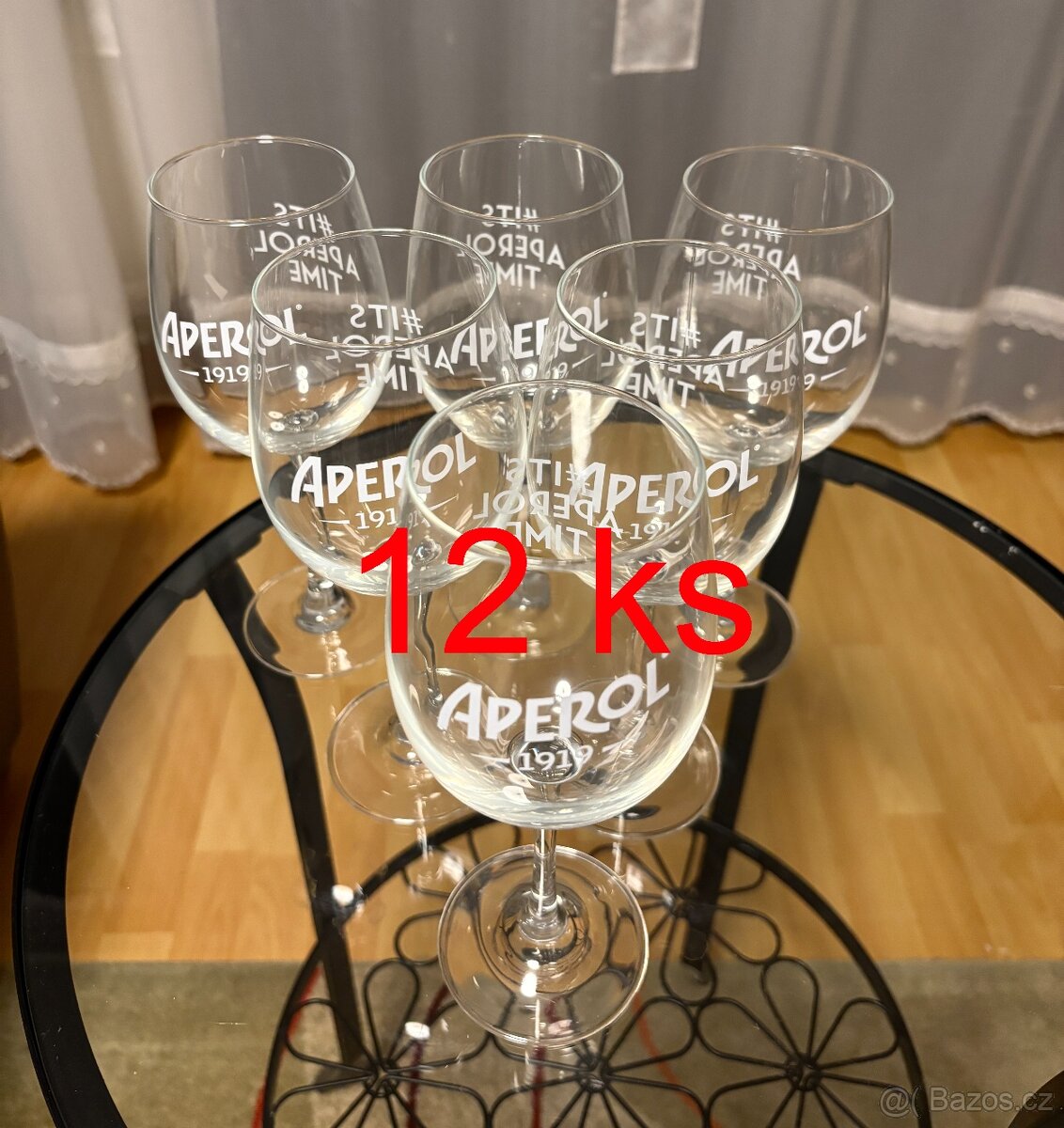 2 sady sklenic 12 ks bez originální krabice