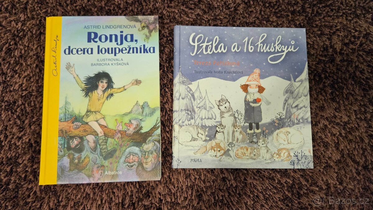 Ronja, dcera loupežníka + Stela a 16 huskyů