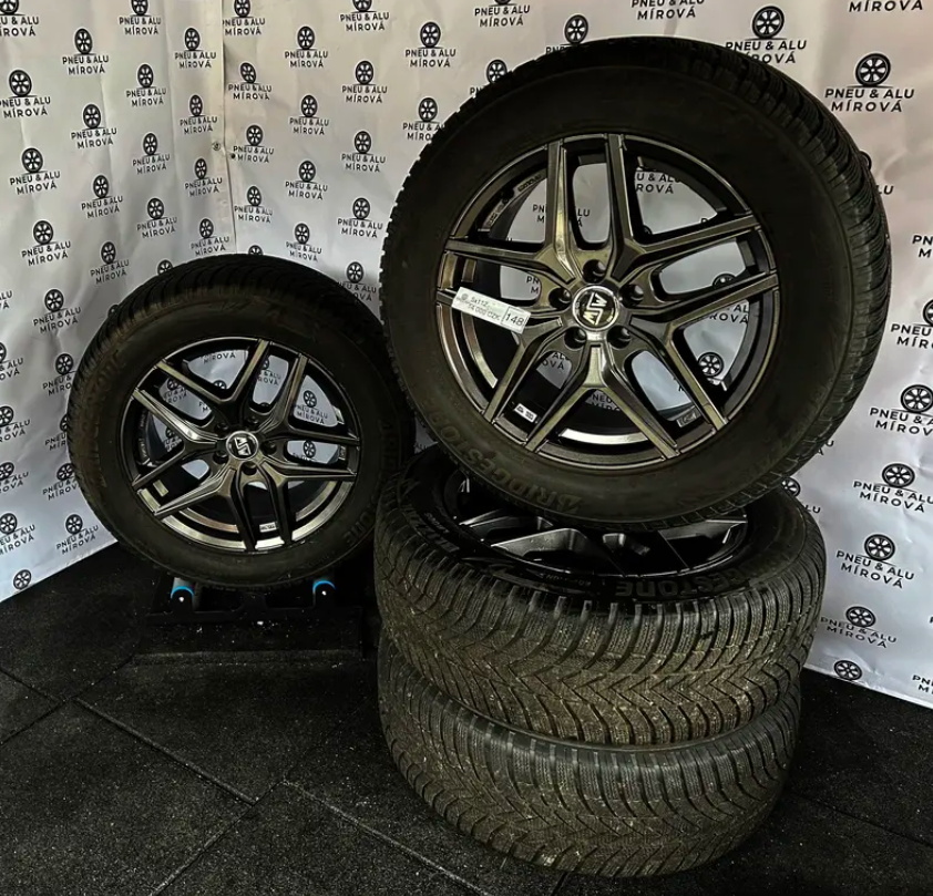Alu kola OZ 5x112 + zimní 255/55r18