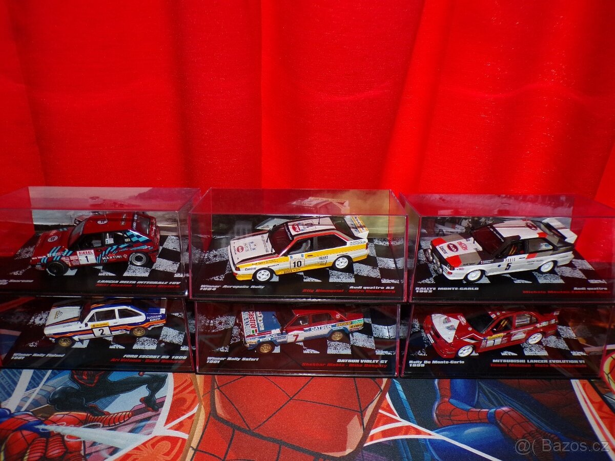 Rallye modely 1:43 DeAgostini