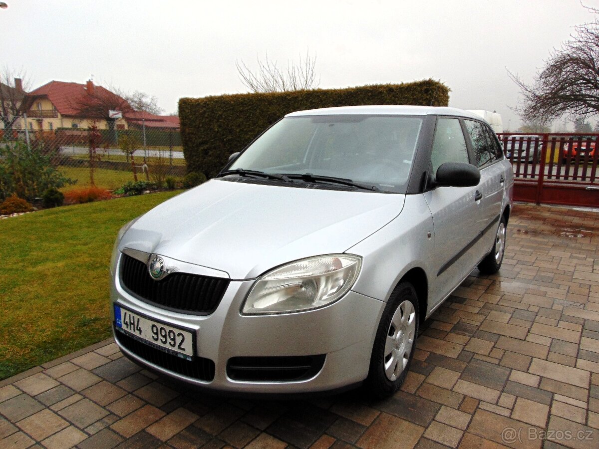 ŠKODA FABIA II KOMBI 1.4 16V,PŮVOD ČR,2.MAJ,KLIMA